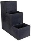 Spetebo Pflanzentreppe Kunststoff Blumentreppe in anthrazit - 60 x 59 cm