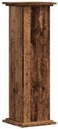 vidaXL Blumenst&auml;nder Pflanzenst&auml;nder Altholz-Optik 33x33x100 cm Holzwerkstoff...