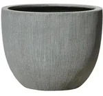 Dehner &Uuml;bertopf Banbury, frostbest&auml;ndiger Blumenk&uuml;bel, Polystone, grau, f&uuml;r...