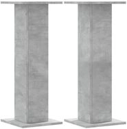 vidaXL Blumenst&auml;nder Pflanzenst&auml;nder 2 Stk. Betongrau 30x30x80 cm...