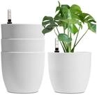 LuxusKollektion Blumentopf Selbstw&auml;ssernder Blumentopf 4er-Set mit...