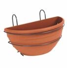 Jardifer Pflanzk&uuml;bel Halbschale und Haken zum Einh&auml;ngen 35 cm