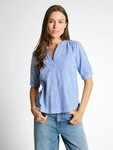 TOM TAILOR Klassische Bluse Regular mit Muster