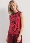 STREET ONE Blusentop Sommertop mit floralem Muster