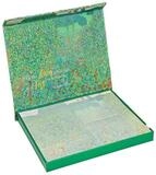 Notizblock Notizzettelbox Gustav Klimt &raquo;Mohnwiese&laquo;