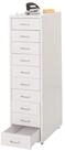 MCW Rollcontainer Preston T851, (1 St), Mit Etikettenhalter inkl. Etiketten,...