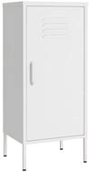 vidaXL Aktenschrank Lagerschrank Wei&szlig; 42,5x35x101,5 cm Stahl (1-St)
