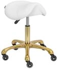 Physa Drehstuhl Sattelhocker Kosmetikhocker ergonomischer Rollhocker verstellbar