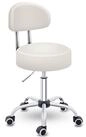 TRESKO Drehhocker Rollhocker mit Lehne, Arbeitshocker h&ouml;henverstellbar 46-58...