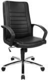 TOPSTAR Drehstuhl Drehstuhl Premium Point 100 - schwarz Kunstleder Armlehnen