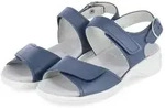 Semler Semler H1285012/076 SP Damen Glattleder blue Sandalette blau 36,5 EU