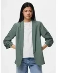 pieces Blusenblazer PCBOSELLA 3/4 BLAZER NOOS Materialmix, regular fit