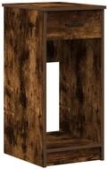 vidaXL Schreibtisch Computerschrank mit Schublade R&auml;uchereiche 35x45x77 cm