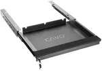 CAVO Schublade Unterbau Laptop-Schublade schwarz abschlie&szlig;bar Tischschublad (1...