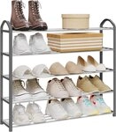 Woltu Schuhregal, 1-tlg., mit 5 Ablagen f&uuml;r 20 Paare Schuhe,XXL St&auml;nder Regale