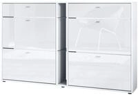 Vladon Schuhschrank Today (Schuhkipper f&uuml;r 24 Paar Schuhe mit 4 Klappen, 2