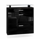 Vladon Schuhschrank Malea (h&auml;ngender Schuhkipper f&uuml;r 16 Paar Schuhe, mit 2...
