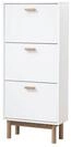 loft24 Schuhschrank Mason Schuhkipper mit 3 Klappen, Skandinavisches Design