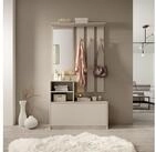 Selsey Garderoben-Set YESFIR, mit Schuhschrank, Spiegel und Wandpaneel mit...