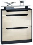 Vladon Schuhschrank Fiesta (Schuhkipper f&uuml;r 16 Paar Schuhe, mit 2 Klappen,...