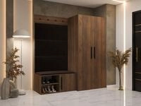 MIRJAN24 Garderoben-Set Medi I, (Dreht&uuml;renschrank, Schuhschrank, 4x Paneel...
