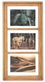 Atmosphera Cr&eacute;ateur d'int&eacute;rieur Bilderrahmen Multirahmen aus Holz ELIOTT, 3 x...