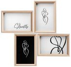 Walther Design Galerierahmen Bilderrahmen Silhouette Holzgalerie