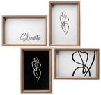 Walther Design Galerierahmen Bilderrahmen Silhouette Holzgalerie