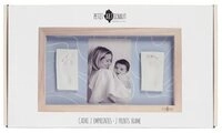 Vedes Bastelnaturmaterial Babyabdruck Fotorahmen ''Blue Abstrait'' f&uuml;r 2...