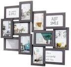 Kobolo Bilderrahmen Collage Bilderhalter Fotorahmen Holz BIG grau 10x15 cm,...
