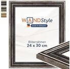 WANDStyle Einzelrahmen H450, Vintage Bilderrahmen Metall-Optik 24x30 cm,...
