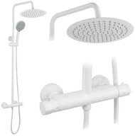 wohnwerk.idee Duschsystem Regendusche Dusche Set Duscharmatur mit Handbrause und
