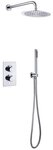 Aloni Duschsystem CR5287-7C, H&ouml;he 22 cm, set, 1 tlg., Brauseschlauch, Armatur,