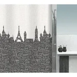 spirella Duschvorhang URBAN Breite 240 cm, Premium Textil-Duschvorhang, 100%