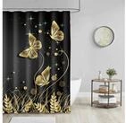 Sanilo Duschvorhang Silhouette 180 x 200 cm, 100% wasserdicht,...