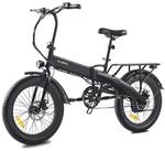 PixelPilot E-Bike Cityrad 20 Zoll Klapp Elektrofahrrad mit 36V 10,4Ah Akku