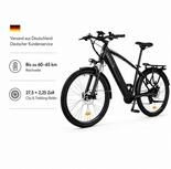 PixelPilot E-Bike 27,5 Zoll City Elektrofahrrad Tiefeinsteig 36V 12,5Ah Akku Shimano