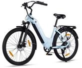 PixelPilot E-Bike Trekkingrad Elektrofahrrad Tiefeinstieg 26" Cityrad 18,2Ah Akku