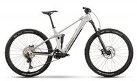 R Raymon E-Bike 710497324229 Airok Fully E-Mountainbike Silber Stealth Taupe
