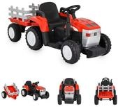 Moni Elektro-Kinderauto Kinder Elektrotraktor Dallas, Belastbarkeit 30 kg, mit