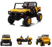 Chipolino Elektro-Kinderauto Elektrobuggy CAT Doppelsitzer, Belastbarkeit 50 kg,