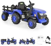 Moni Elektro-Kinderauto Kinder Elektrotraktor Rancher, Belastbarkeit 30 kg, mit