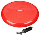 relaxdays Ballsitzkissen 3 x Balance Kissen rot mit Luftpumpe