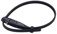 BBB Rahmenschloss BBB Schloss Zip-Ty 3.5mmx450mm schwarz