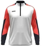 Jako Longshirt Ziptop Dynamic wei&szlig; 164