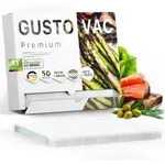 GustoVac Vakuumierbeutel doppelt gepr&auml;gte Struktur 50 St., Fleisch Fisch Wurst