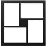 Walther Design Einzelrahmen Galerie Passepartout Multishot
