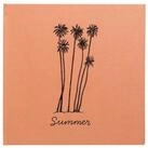EXACOMPTA Fotoalbum Fotoalbum 30 Seiten/15 schwarz, 25x25 cm, Summertime -...
