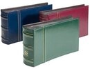 Notizbuch Album f&uuml;r bis zu 100 FDCs oder Briefe bis zu 195x130 mm, blau