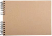 EXACOMPTA Fotoalbum Set Scrapbooking Album 32x22cm Kraft Scrap' Addict Kraft...